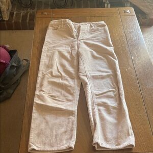 Levi's Cream Straight Leg Pants